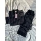Luxury Siyah İpek Saten Pijama Takımı