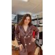 Kahve Luxury Pijama Takımı