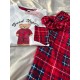 Pijamalı Tedy Beyaz Ekose Çift Pijama Takımı Pijamalı Tedy Beyaz Ekose Çift Pijama Takımı
