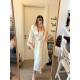 Luxury Özel Kutulu Saten Kimono Sabahlık Somon Çiçekli